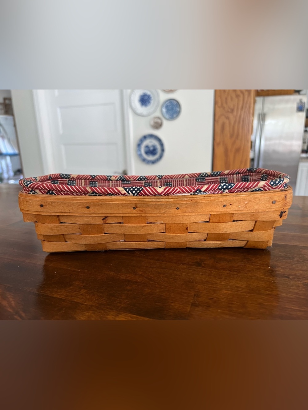 Longaberger Oblong Basket, 1995